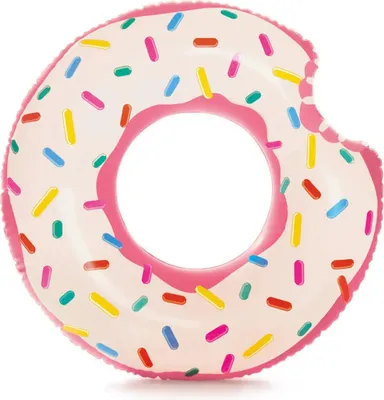 Produktbild von Donut Schwimmreifen, 94 cm, Robustes Vinyl, Inklusive Reparaturflicken