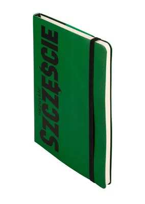 Obrázek produktu pro Notes A5 linia Szczęście Zielony