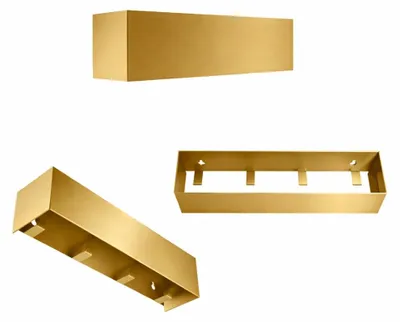 Produktbild von Anwicar Kleiderhaken 31 cm, Badezimmer Handtuchhalter Gold 31x75x80 cm