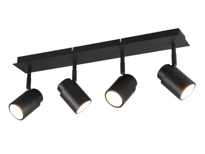 Zdjęcie produktu dla Lampa sufitowa do łazienki ANGELO czarny Trio 880400432