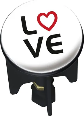 Produktbild von Wenko 21854100 Abflussstopfen Pluggy-Love, bunt, 4 x 4 x 7 cm