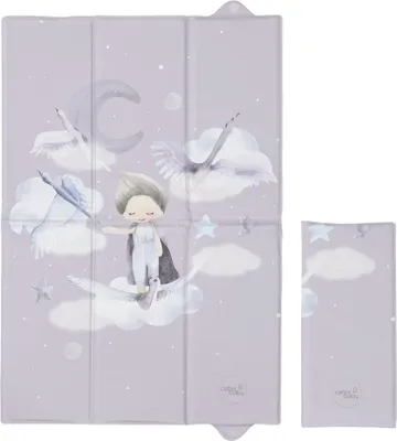 Obrázek produktu pro CEBA BABY Podložka přebalovací cestovní (60x40) Basic Wild Swans