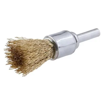Obrázek produktu pro Kartáč koncový, vlnitý, stopka 17 mm