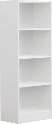 Immagine prodotto di VDD – Scaffale a scomparti – Scaffale a scomparti – Scaffale a scomparti aperto – Scaffale da parete – Scaffale a scomparti bianco – 50x30x130 cm - Bianco