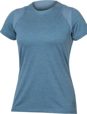 Produktbild von Endura Damen SingleTrack Jersey Trikot Blue steel : S Größe: S