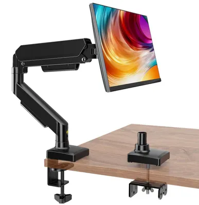 Produktbild von Monitor Halterung für 17-32 Zoll Bildschirme, Gasdruckfeder, 2-9 kg, VESA 75/100 mm, Höhenverstellbar, Klemmhalterung