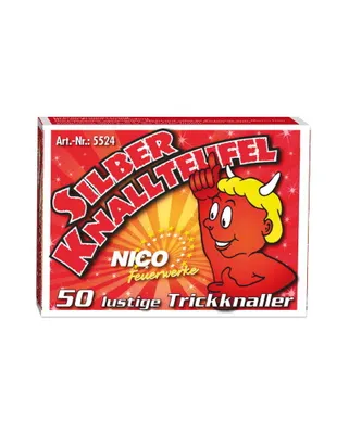 Produktbild von Silber Knallteufel 50 St.