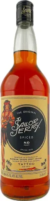 Produktbild von Sailor Jerry Spiced Rum 40% Vol. 1L
