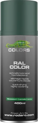 Produktbild von COLORS Sprühlack - 400ml Spraydose | RAL6005 - Moosgrün Seidenmatt