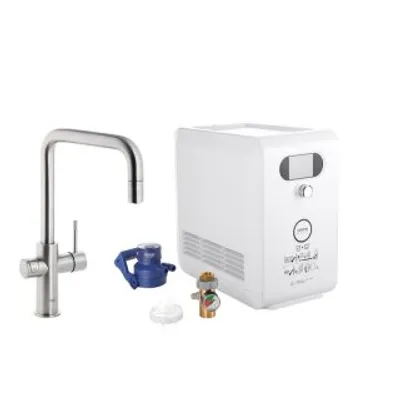 Produktbild von GROHE Blue Professional, Standard, Edelstahl, Hebelgriffe, Einzelbild, Typ L, Keramik