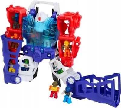 Obrázek produktu pro Velký transformační robot se světlem a zvukem 55 cm + 10 robotů.