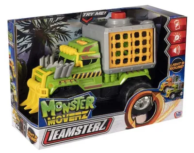 Produktbild von Monster-Jeep-Konvoi Dino Licht und Sound