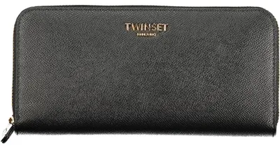 Produktbild von Elegante Damengeldbörse Schwarz mit Reißverschluss und Münzfach