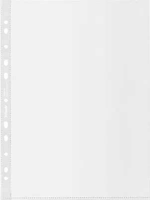 Obrázek produktu pro Esselte 628214, 210 x 297 mm (A4), Průhledná, Polypropylen (PP), Portrét, Vršek, 0,07 mm