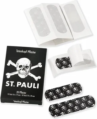 Produktbild von St. Pauli - Totenkopf, Pflaster