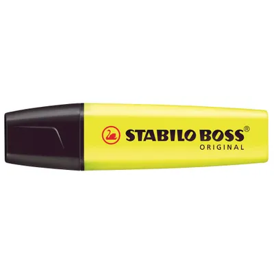 Zdjęcie produktu dla Zakreślacz w sztyfcie. BOSS Original żółty