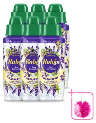 Immagine prodotto di 6 flaconi di profumo per bucato Robijn Intense Spa Sensation, capacità 342 ml - confezione risparmio - 6 pezzi