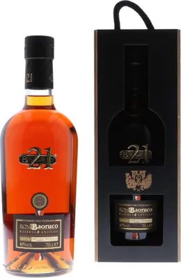 Produktbild von Baoruco Reserva Antigua Aged 21 Jahre Rum in Geschenkpackung 0,70L (40% Vol.)
