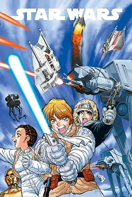 Produktbild von Star Wars - Manga Madness - Poster - Größe 61x91,5 cm