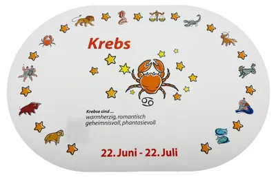 Produktbild von Platzmatte, Sternzeichen Krebs