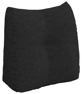 Immagine prodotto di Cuscino da schienale vidaXL nero 45 x 24 x 50 cm in tessuto