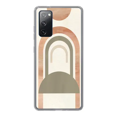 Produktbild von MuchoWow® Handyhülle Schutzhülle Hülle für Samsung Galaxy S20 FE Rosa - Grün - Abstrakt Silikon Softcase Handy Hülle - Abdeckung