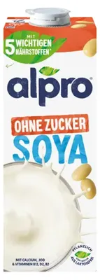 Produktbild von Alpro Sojadrink ohne Zucker 1l