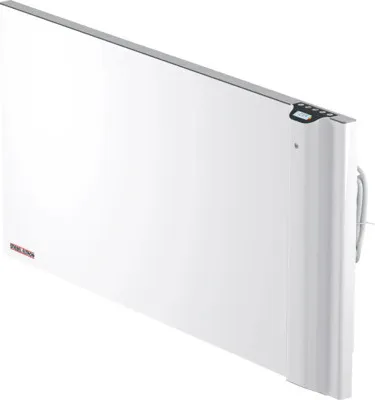Zdjęcie produktu dla STIEBEL ELTRON sterowany elektronicznie konwektor ścienny duo CND 150, grzejnik elektryczny 1,5 kW, do ok. 15 m², wyświetlacz LCD, 2 systemy ogrzewania, wykrywanie otwartego okna, timer tygodniowy, wskaźnik zużycia, 234815