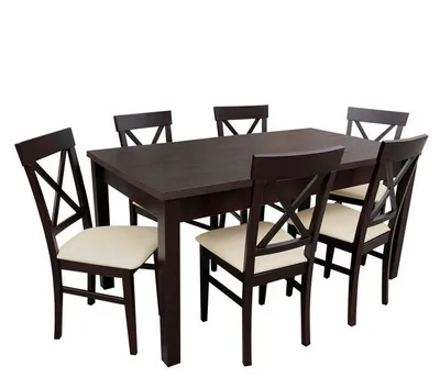 Obrázok produktu pre Jedálenský set 6+1 MOVILE 22 - orech / béžová