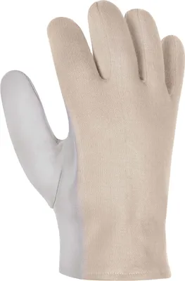 Produktbild von teXXor® Ziegen-/Schafsnappa-Handschuhe TRIKOTRÜCKEN 10, natur