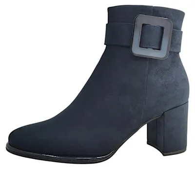Imagen del producto de Marco Tozzi: Botas de tacón para mujer, color azul, estilo casual