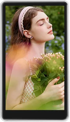 Obrázok produktu pre Telefón Vlog Selfie obrazovka Bluetooth diaľkové ovládanie Magnetická zadná kamera Vlog displej pre živé vysielanie biela