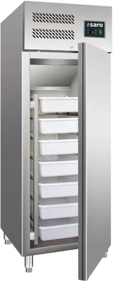Image de Réfrigérateur à poisson avec ventilateur de circulation, modèle GN 600 TN, dimensions : L 680 x P 80 x H 2010