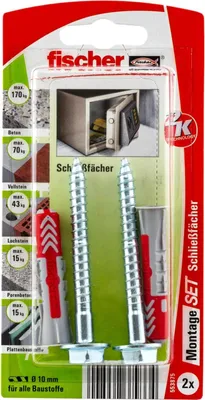 Produktbild von fischer M-Set Schließfächer K 5 Stk