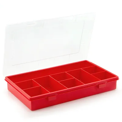 Obrázok produktu pre allit 457210 Krabica na drobný materiál "EuroPlus Basic" veľkosť: 29/9 červená