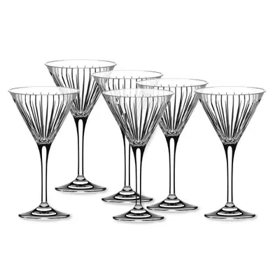Produktbild von RCR Timeless Martiniglas 21cl 6 Stück.