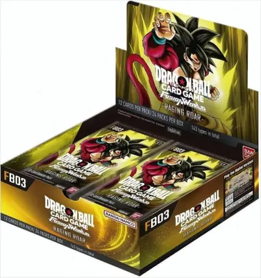 Produktbild von Dragon Ball Fusion World Raging Roar Booster Display FB03 Englisch