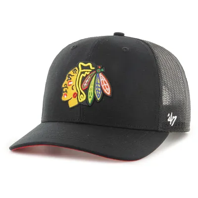 Produktbild von Chicago Blackhawks NHL '47 Ballpark Trucker Black 56-61 cm Kappe