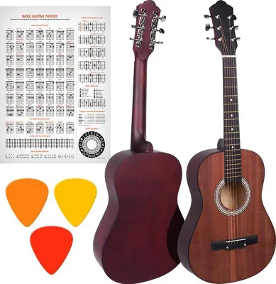 Zdjęcie produktu dla Nn Ag 34 1/2 Acoustic Guitar For Learning To Play Matte