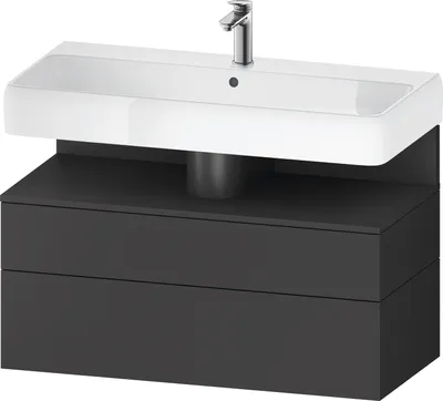 Produktbild von DURAVIT QA4395049490010 QTG WTU WH Ek. 990x470x590 Gt Mt. H