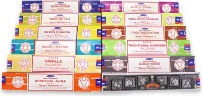 Produktbild von Satya Räucherstäbchen x LAVISA, Meditation, Aromatherapie, Räuchern, Weihrauch, Duft (LAVISA Mischung)