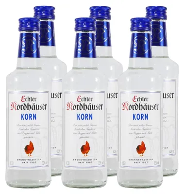 Produktbild von Echter Nordhäuser Korn (6 x 0,35L)