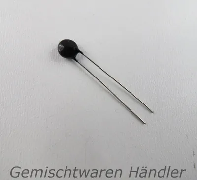 Obrázok produktu pre Termistory NTCC 100 Ω až 68 kΩ, -55 až +125 °C, 500 mW, teplotné senzory / termistory = 3,3 kΩ