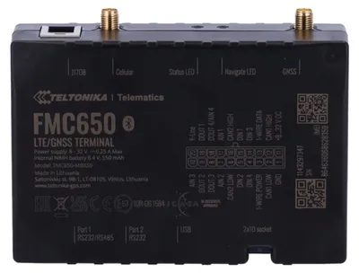 Image de Teltonika · Traceur GPS · FMC650 · Véhicule · LTE - TCP/IP - GSM