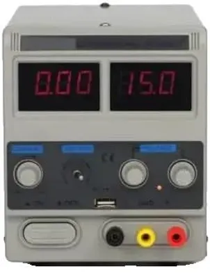 Immagine prodotto di Alimentazione, display LED HD, uscita 0-15 V, GRIGIO