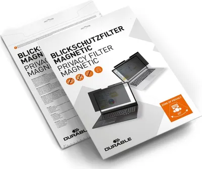 Produktbild von Blickschutzfilter MAGNETIC 14 Zoll LCD widescreen 16:10 grau Packung mit 5 Stück