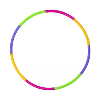 Produktbild von Minicee Hula Hoop Kinder 70 cm – 8-teilig, abnehmbar Sportreifen