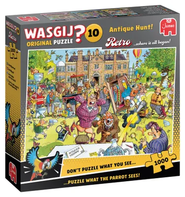 Produktbild von Wasgij Retro Original 10 - Antiquitätenjagd - Puzzle 1000 Teile