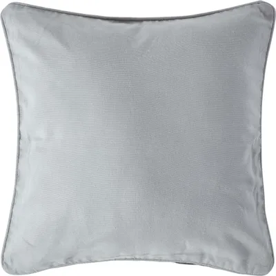 Produktbild von HOMESCAPES Grauer Kissenbezug aus Baumwolle, 45 x 45 cm