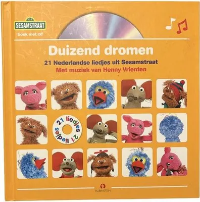 Imagen del producto de Sesamstraat - boekje - liedjes boek -duizend dromen